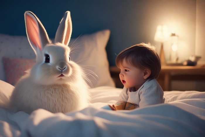 儿童睡前小兔故事的故事（小孩睡前兔子的故事）