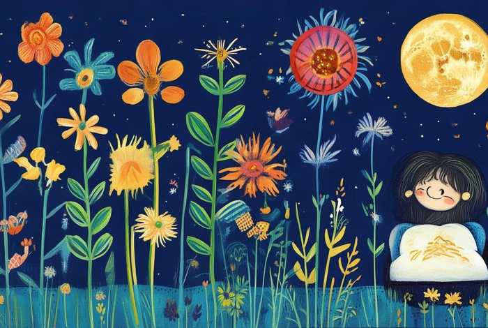 儿童故事书关于花的睡前故事 - 关于花的幼儿睡前故事
