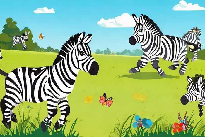 儿童斑马故事书 - 斑马幼儿故事