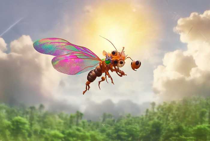 儿童故事小蚂蚁飞上天 - 小蚂蚁飞上天故事完整