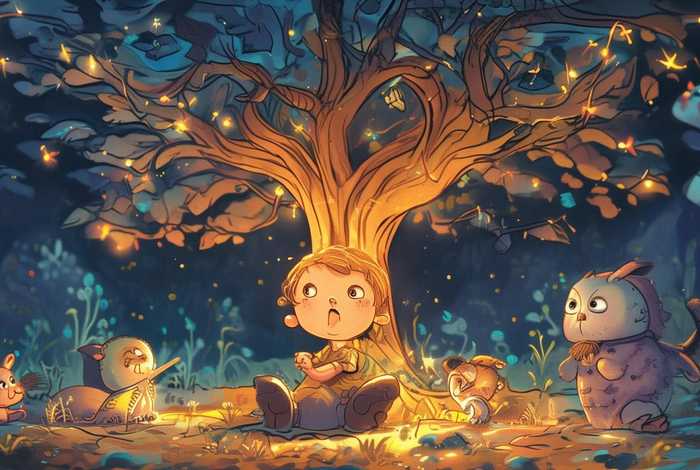 儿童故事图片解释（儿童故事纯图片素材）