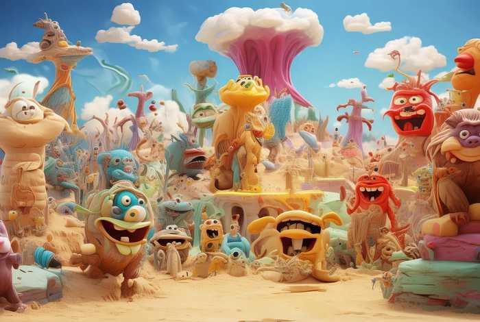 100个沙雕搞笑小故事儿童动画、沙雕动画之搞笑故事