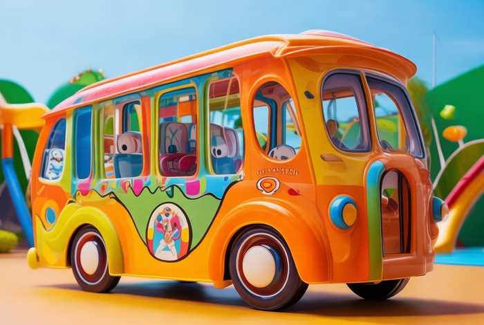 儿童故事玩具公交车、少儿公交车玩具