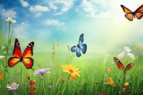 儿童三只蝴蝶故事、三只蝴蝶小故事