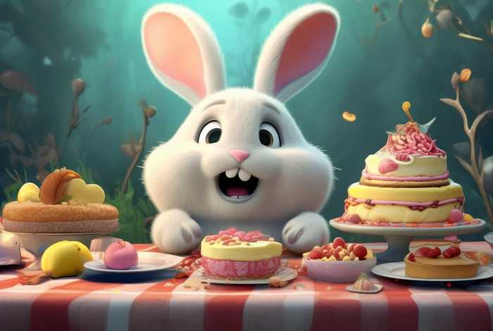 儿童故事贪吃的小兔、贪吃的小兔故事告诉我们什么道理