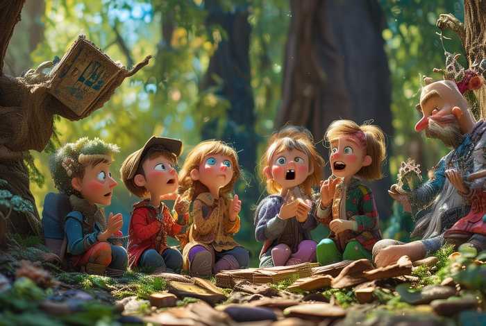 儿童神话的故事（神话故事的儿童故事）