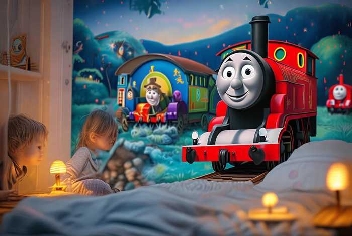 4-6岁儿童睡前故事托马斯，宝宝睡前故事托马斯和他的朋友们