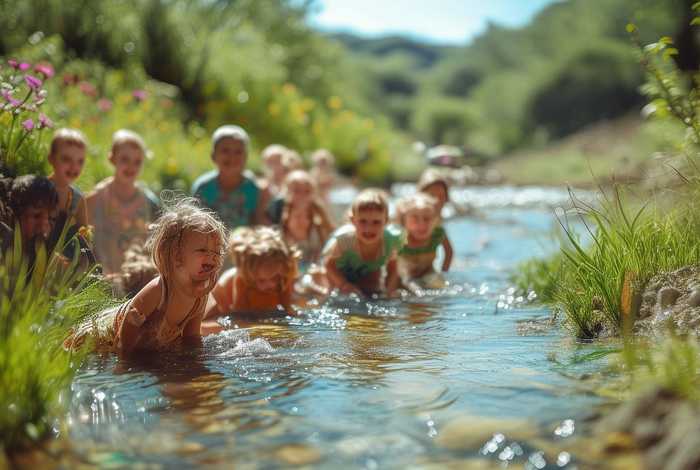 儿童故事河边喝水 - 幼儿小河边故事 儿童故事河边喝水 - 幼儿小河边故事