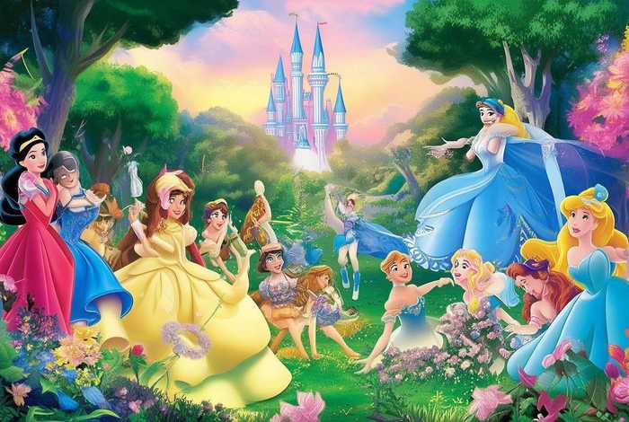 儿童版迪士尼公主故事 - 迪士尼公主故事原版