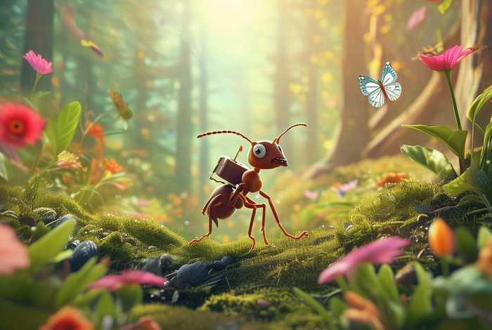 儿童故事小蚂蚁大冒险 小蚂蚁历险记的故事