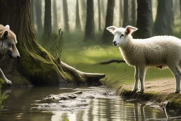 儿童故事狼和小羊文字，狼和小羊故事文字全文