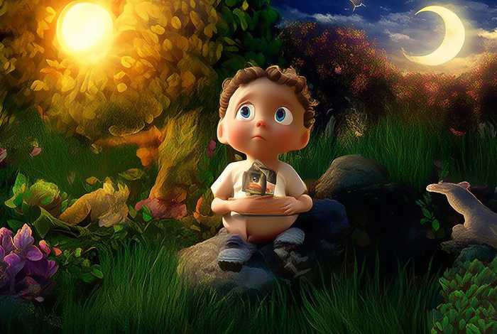 儿童故事白天黑夜（白天和黑夜小故事）