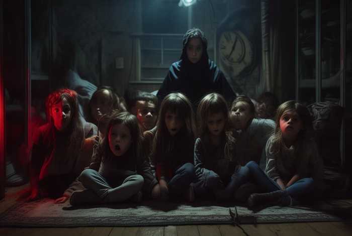 儿童吓人故事4到6岁，小故事吓人的