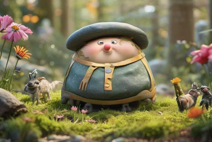 儿童故事胖石头 绘本故事胖石头