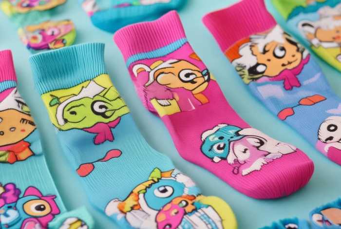 儿童袜子图片可爱卡通（儿童袜子图片可爱卡通图）