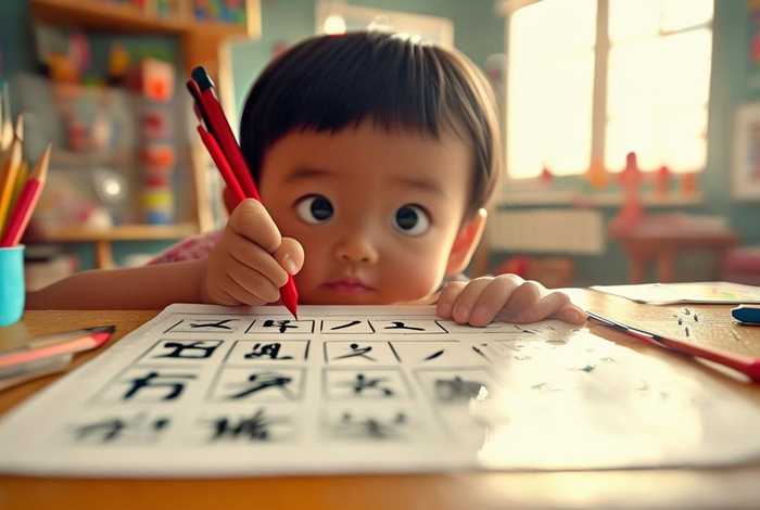 儿童汉字描红、儿童汉字描红图片