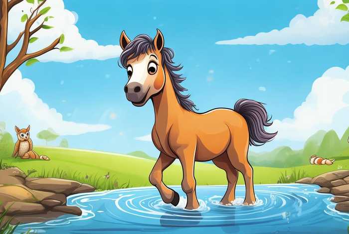 儿童版小马过河的故事(小马过河的故事 幼儿小故事) 儿童版小马过河的故事(小马过河的故事 幼儿小故事)