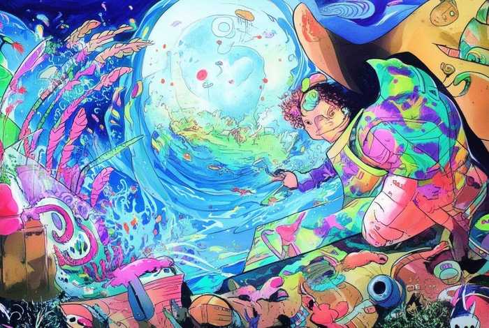 儿童科学幻想绘画图片说明 - 儿童科学幻想绘画图片说明怎么写