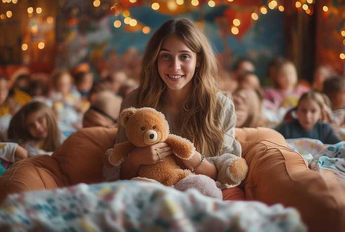 儿童睡前故事老师的故事；幼儿园老师讲睡前故事