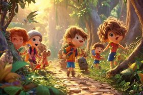 儿童丛林探险记（儿童丛林探险说说）