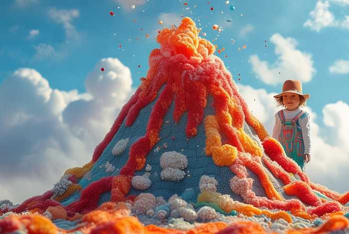 儿童火山故事 幼儿故事火山喷发