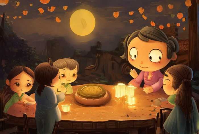 儿童故事中秋节的故事；儿童简短版关于中秋节的故事