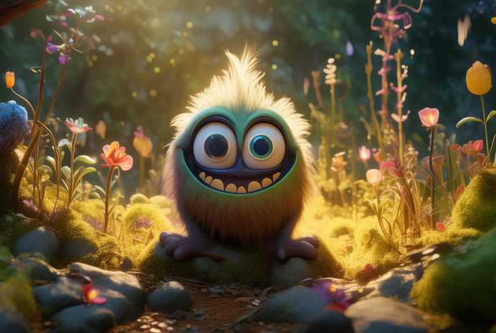 儿童怪物故事、怪物的小故事