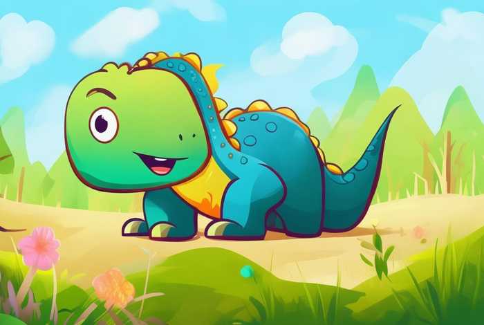 儿童简笔画恐龙；儿童简笔画恐龙三脚龙