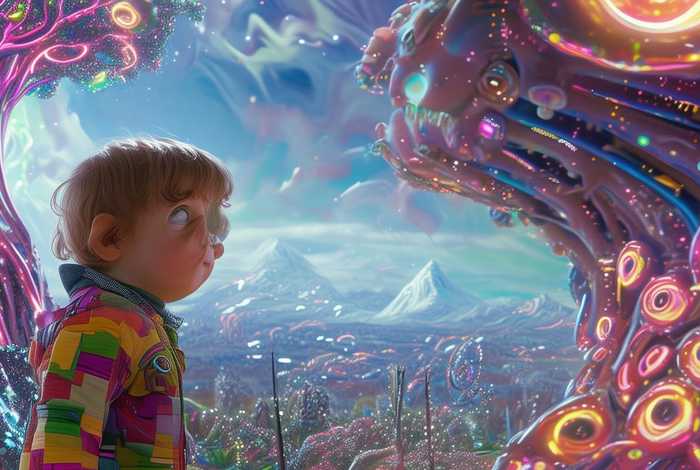 儿童科学幻想作品 儿童科学幻想绘画作品画题 儿童科学幻想作品 儿童科学幻想绘画作品画题