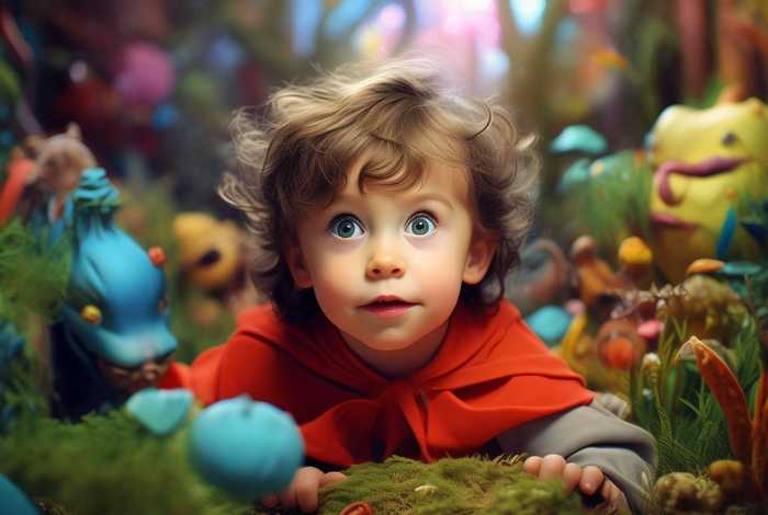 儿童故事摄影，儿童摄影 作品