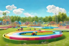 儿童乐园卡丁车视频 - 儿童乐园卡丁车最少场地要多大？