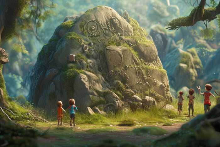 儿童故事大石头；故事 大石头