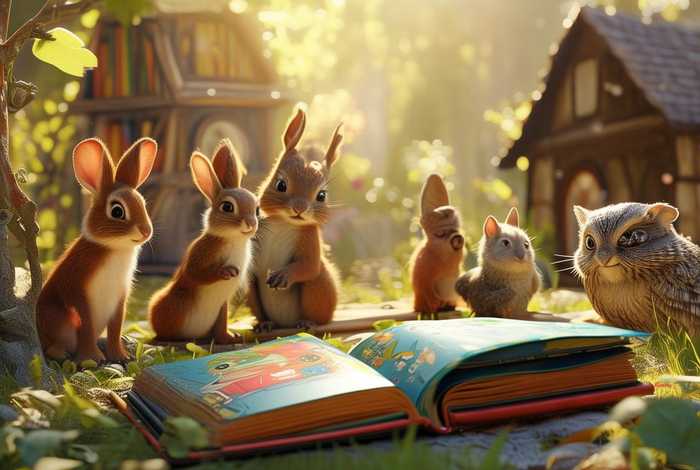 儿童动物故事大全6-12岁短故事 - 少儿动物故事大全