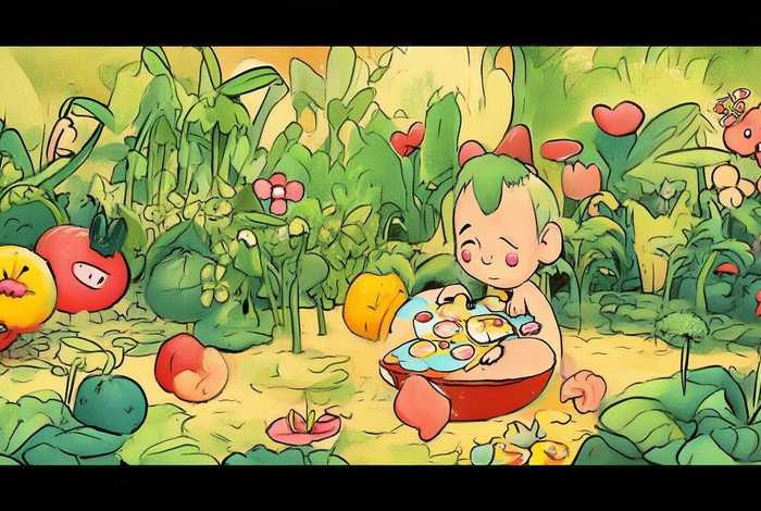 儿童故事不吃菜的小娃娃（不吃蔬菜的故事幼儿园）