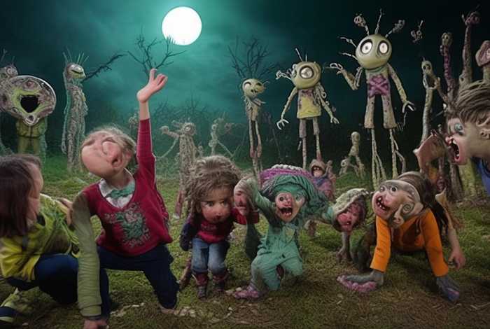 儿童僵尸故事大全集 - 僵尸少儿故事