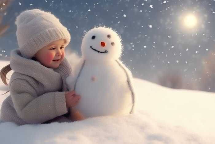 儿童故事雪孩子讲解视频（幼儿故事雪孩子视频）