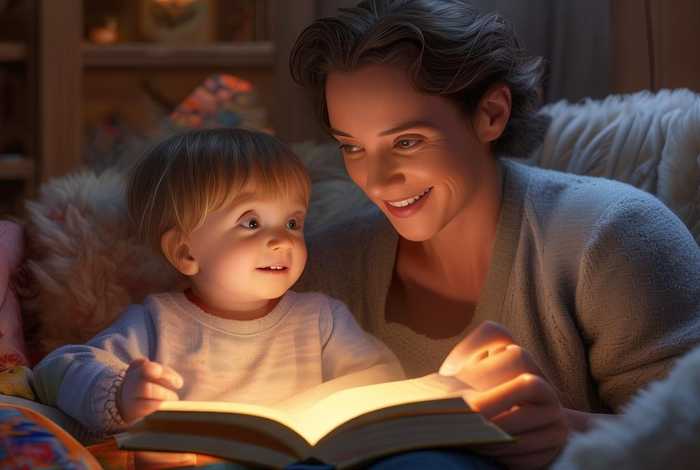 儿童晚间故事图片 - 婴幼儿晚间故事