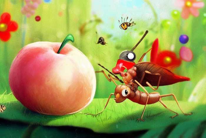 儿童故事小蚂蚁吃辣椒 小蚂蚁吃苹果故事 儿童故事小蚂蚁吃辣椒 小蚂蚁吃苹果故事