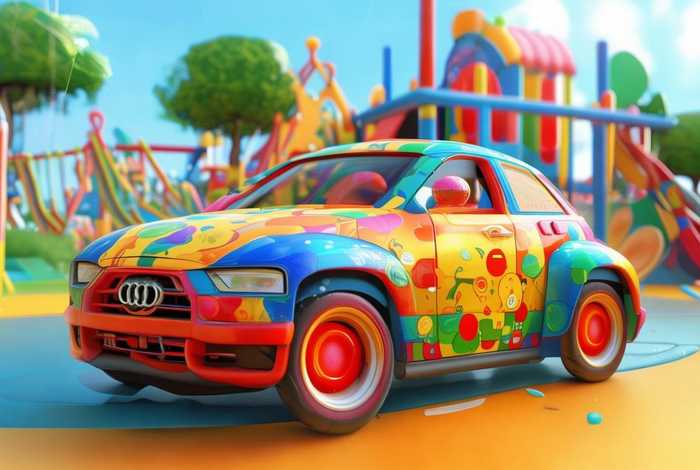 儿童奥迪的故事、儿童奥迪的图片