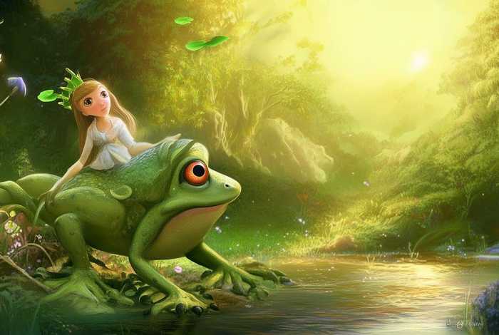 儿童故事青蛙公主；儿童青蛙公主故事