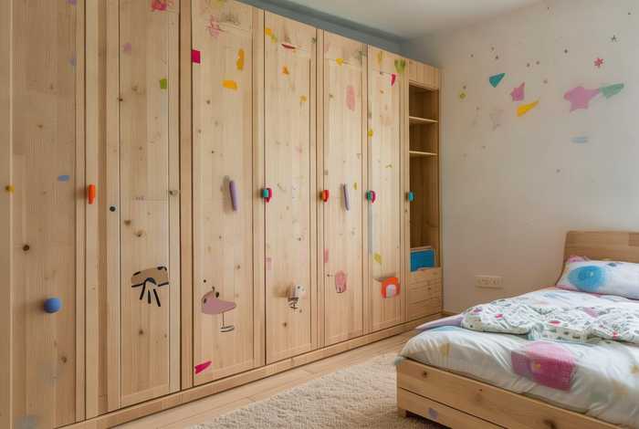 儿童房衣柜（儿童房衣柜用什么板材好）