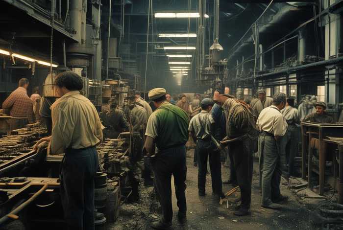 70年代工厂上班的故事（七十年代在工厂上班）