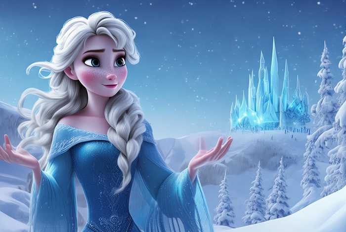 儿童故事艾莎的故事，讲故事艾莎公主的故事