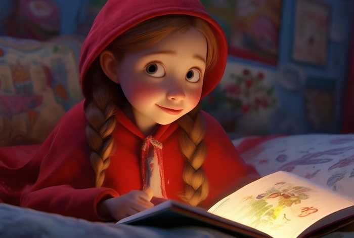 儿童故事儿童故事小红帽 小儿故事睡前故事小红帽