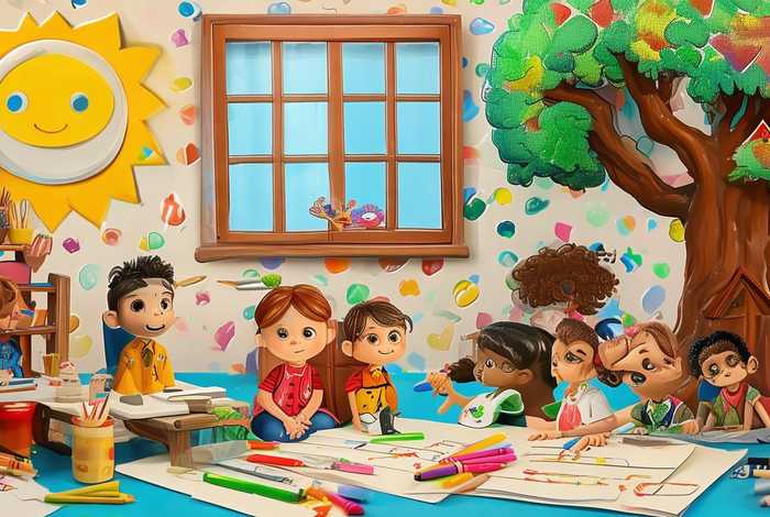 儿童手绘绘本一年级（儿童手绘绘本一年级图片）