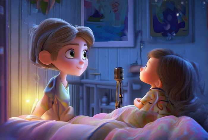 儿童睡前故事小月姐姐讲故事，幼儿睡前故事语音小月姐姐讲故事