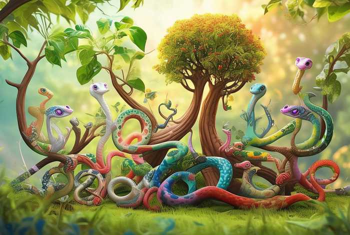 儿童有声故事蛇、蛇的幼儿故事大全