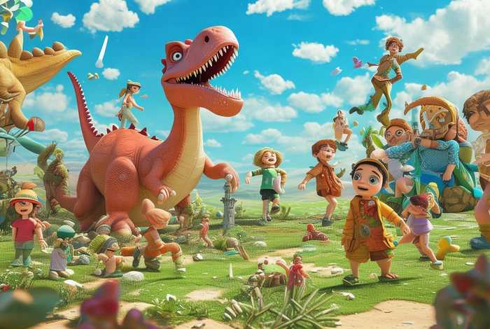 儿童恐龙故事 - 少儿故事恐龙