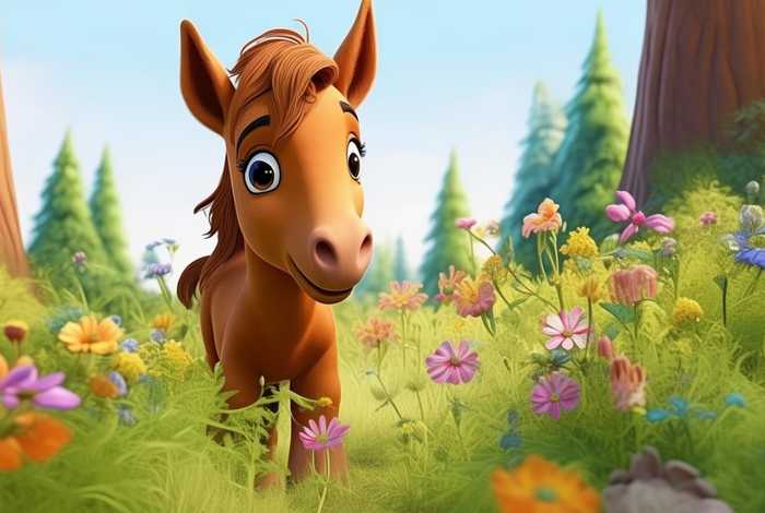 儿童故事马；小马幼儿故事