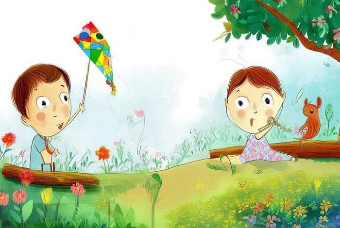 儿童手绘故事，幼儿手绘故事简单的